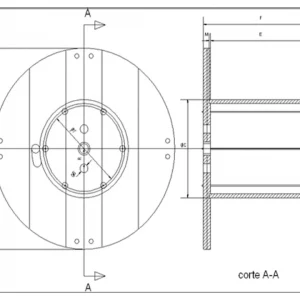 Carretel 170/80L – Norma ABNT 11137