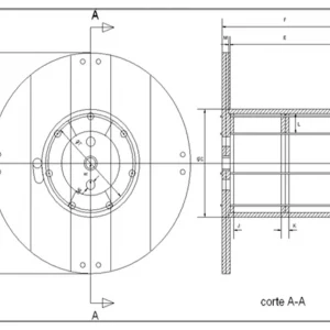 Carretel 190/100 – Norma ABNT 11137