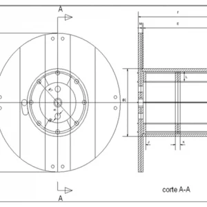 CARRETEL 210/100 – NORMA ABNT 11137