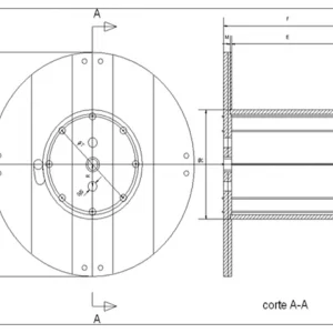 Carretel 210/90 – Norma ABNT 11137