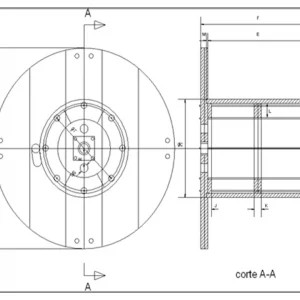 Carretel 230/100 – Norma ABNT 11137