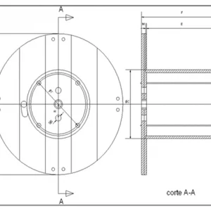 Carretel 90/60 – Norma ABNT 11137
