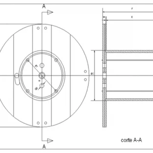 Carretel 90/60E – Norma ABNT 11137